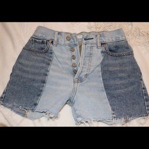 Cute summer jean shorts from PacSun